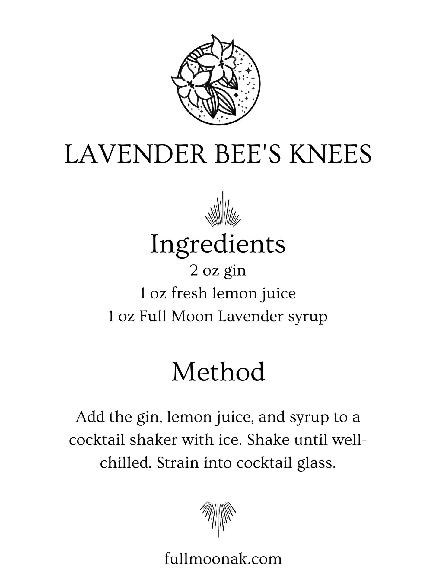 Lavender Simple Syrup