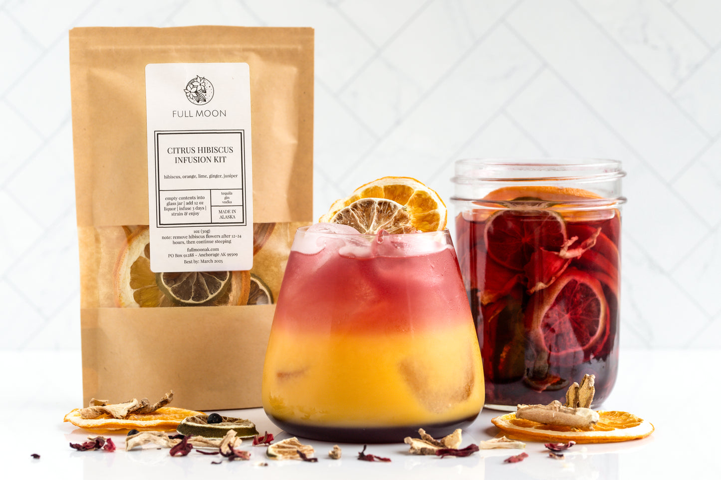 Citrus Hibiscus Cocktail Infusion Kit