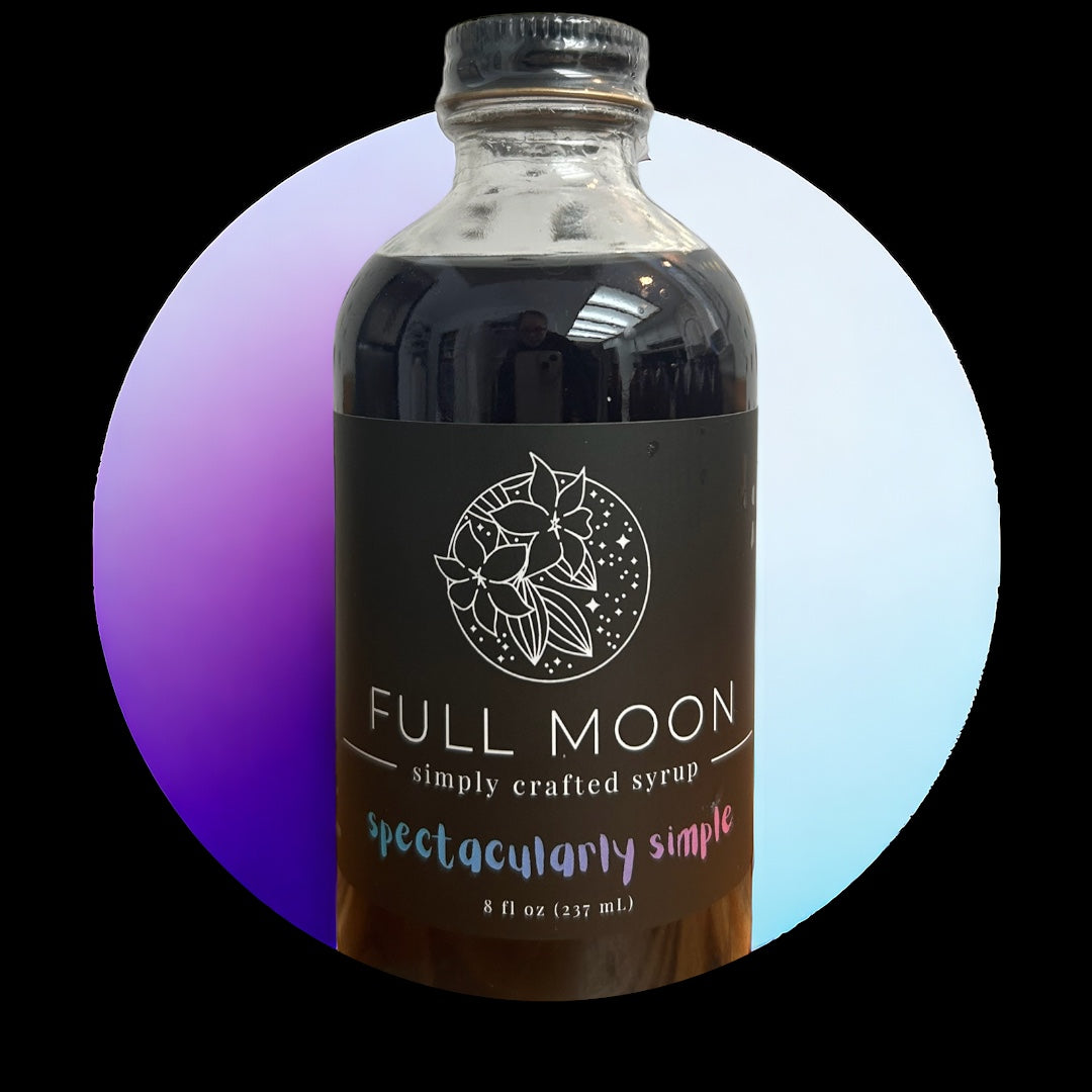 Butterfly Pea Flower Simple Syrup