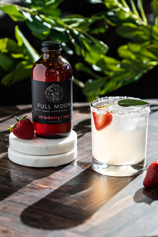 Strawberry Sage Simple Syrup