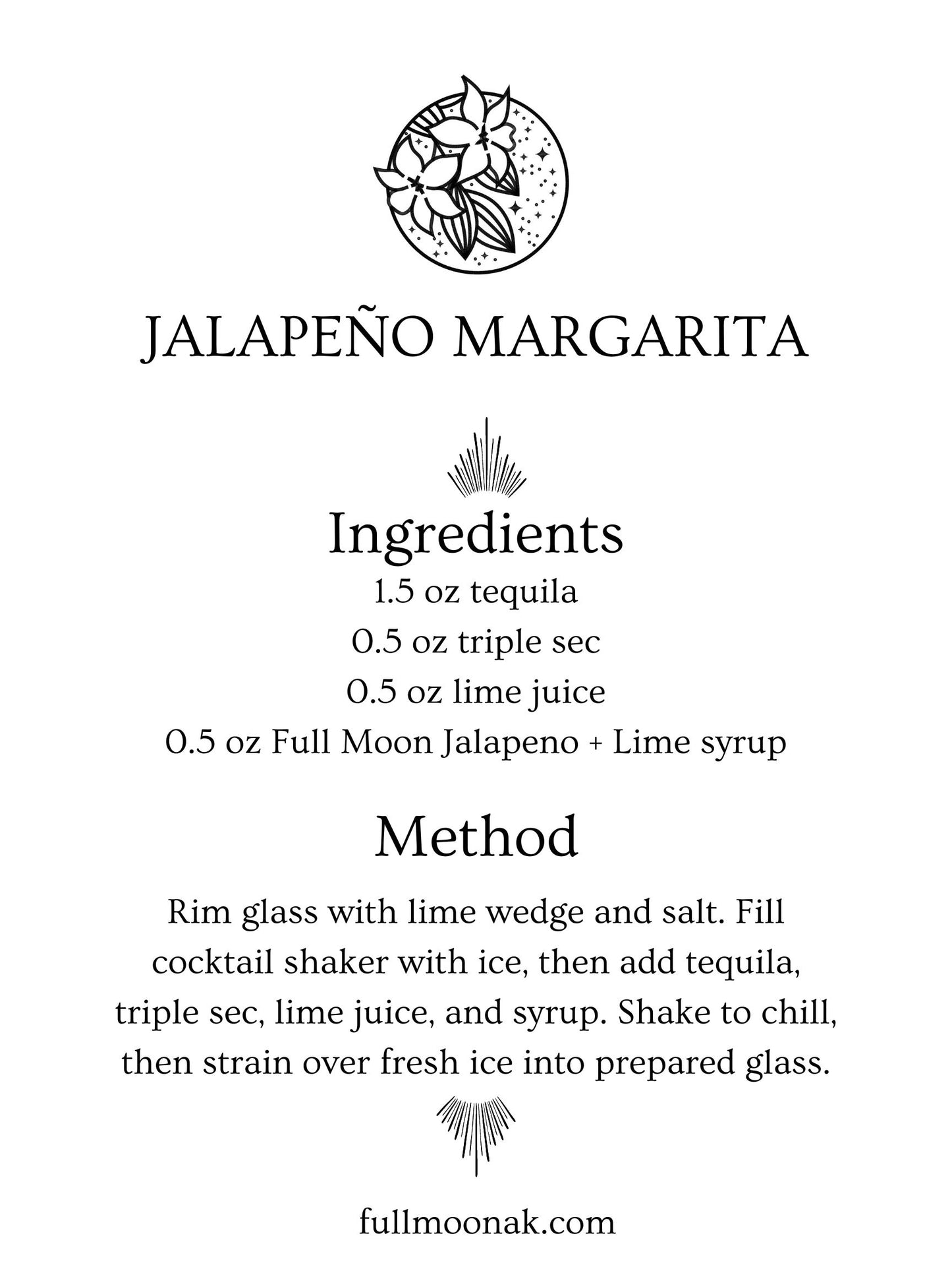 Jalapeno Lime Simple Syrup