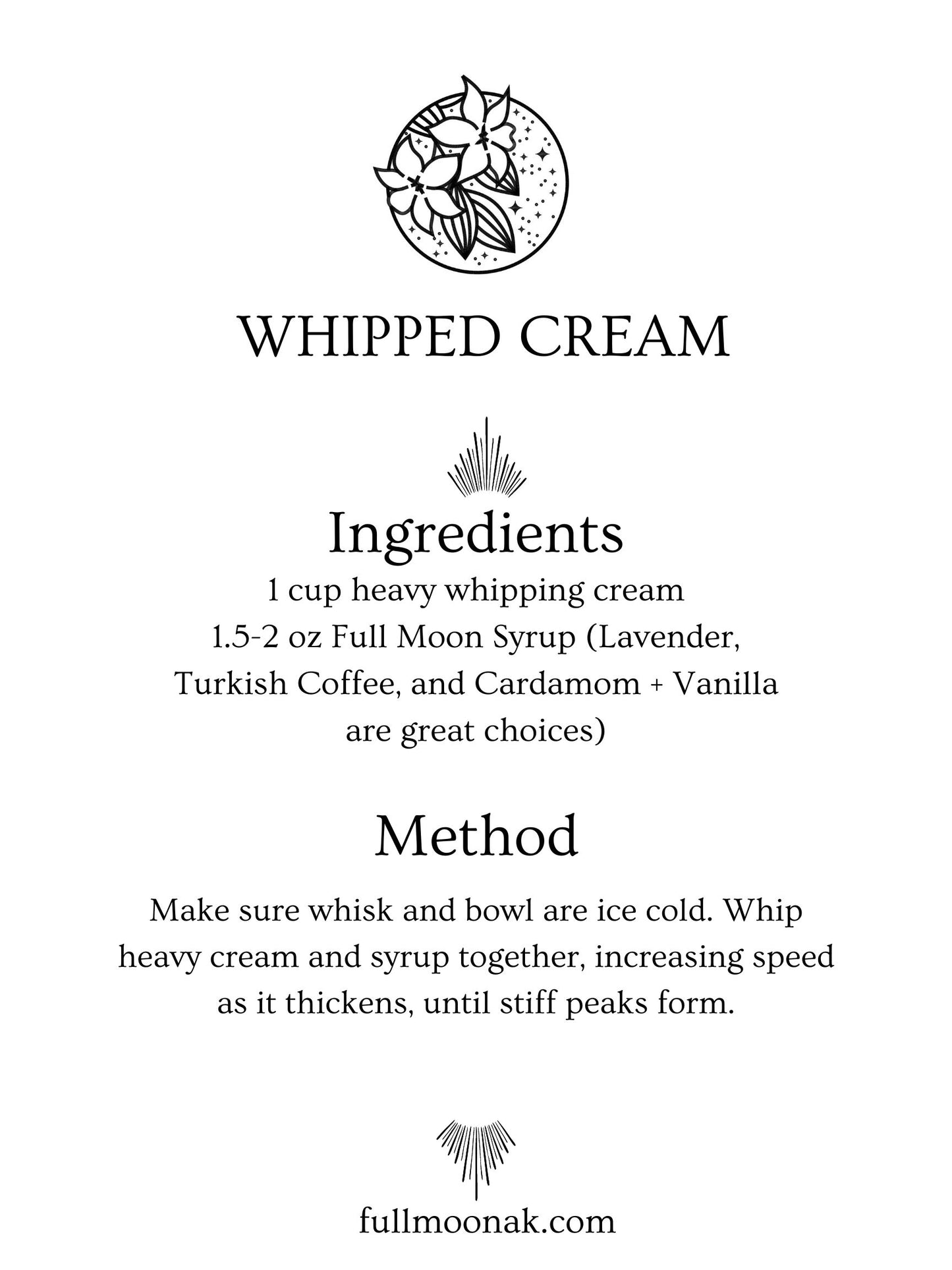 Cardamom Vanilla Simple Syrup