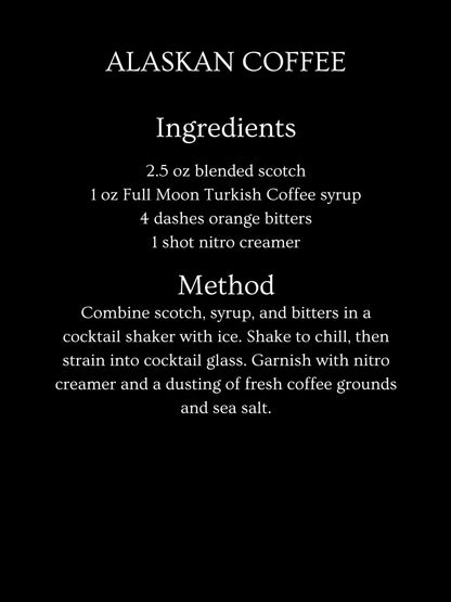 Turkish Coffee Simple Syrup