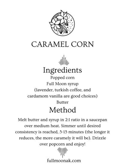 Cardamom Vanilla Simple Syrup