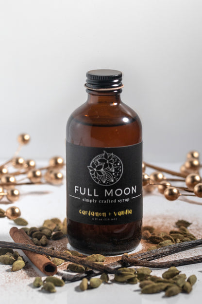 Cardamom Vanilla Simple Syrup